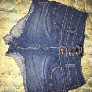 Size 6 denim shorts